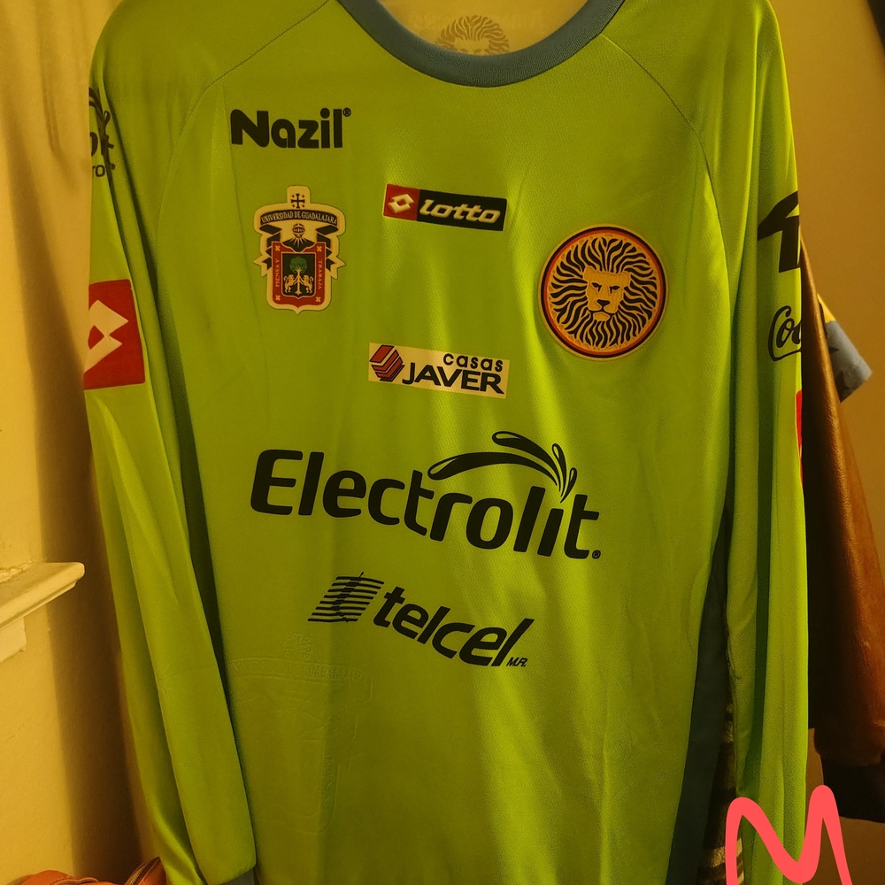 Lotto Men's Green Soccer Jersey